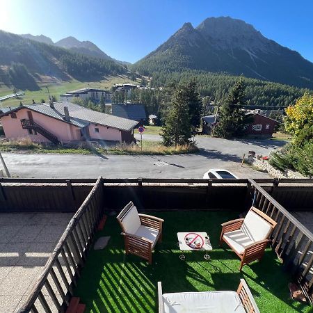 Les Tanieres De Montgenevre - La Marmotte - Duplex 4 P Entierement Renove Avec Vue Magnifique Apartment Luaran gambar